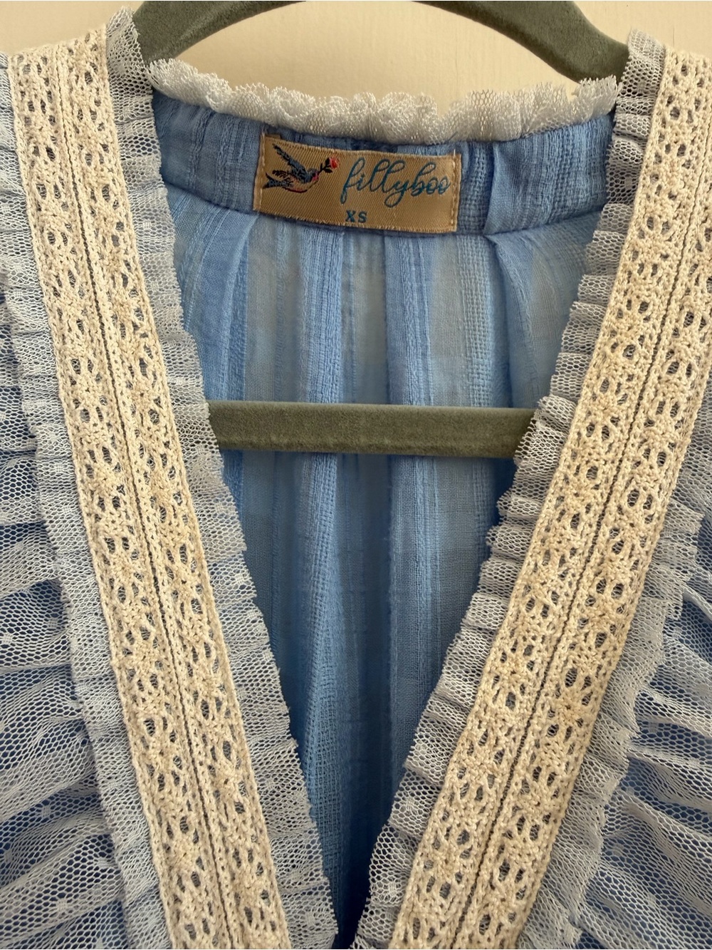 Fillyboo Charm your way dress in blue - Picture 3 of 11